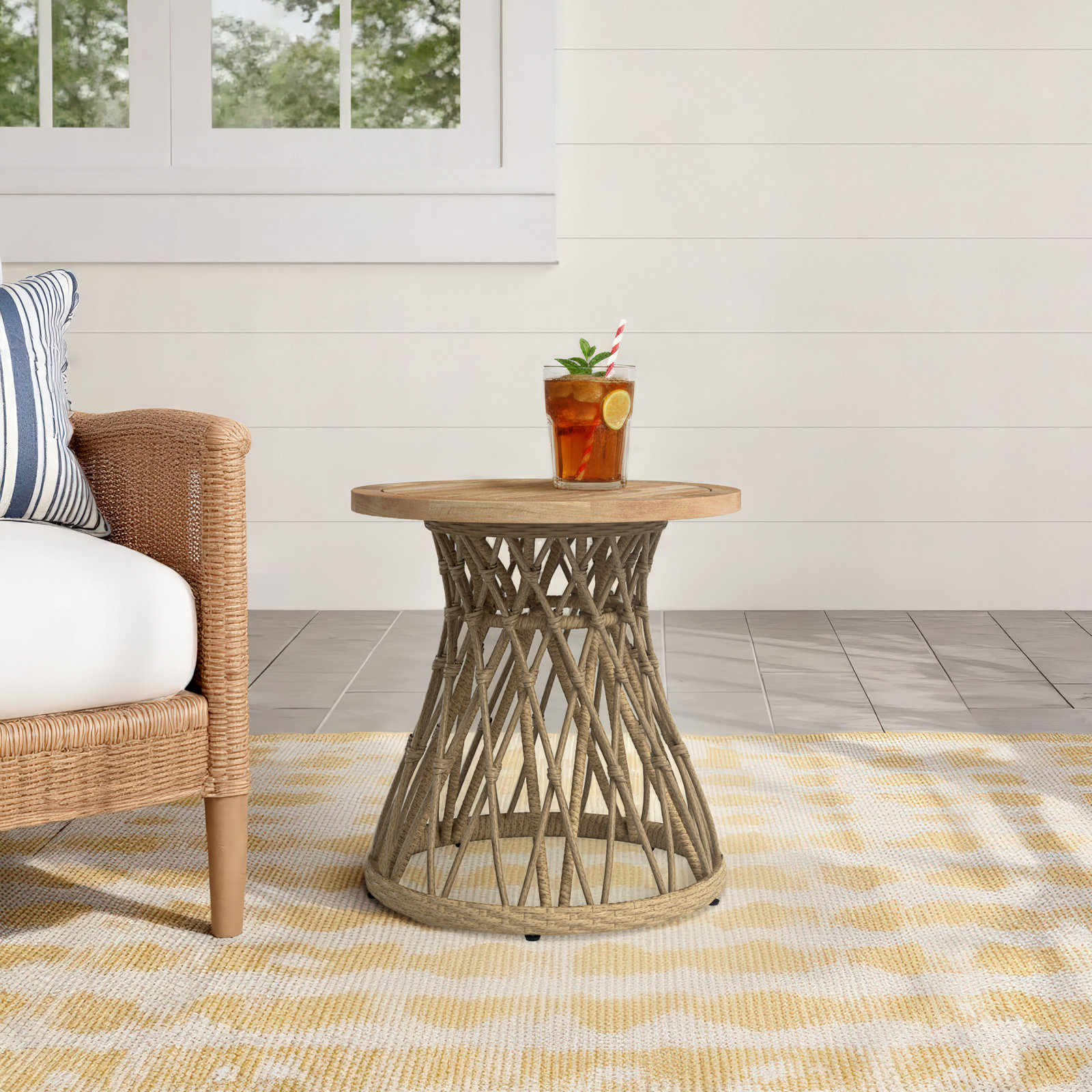 Arella Outdoor Side Table