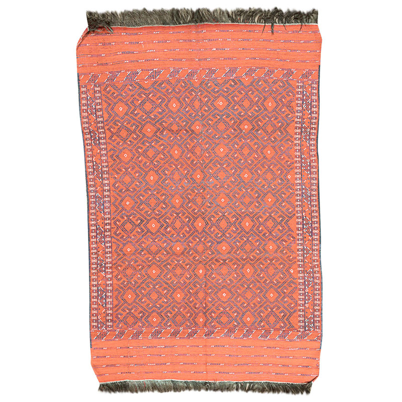 Tapis multicolore de haute qualité noué à la main