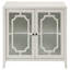White Console Table with 2 Doors
