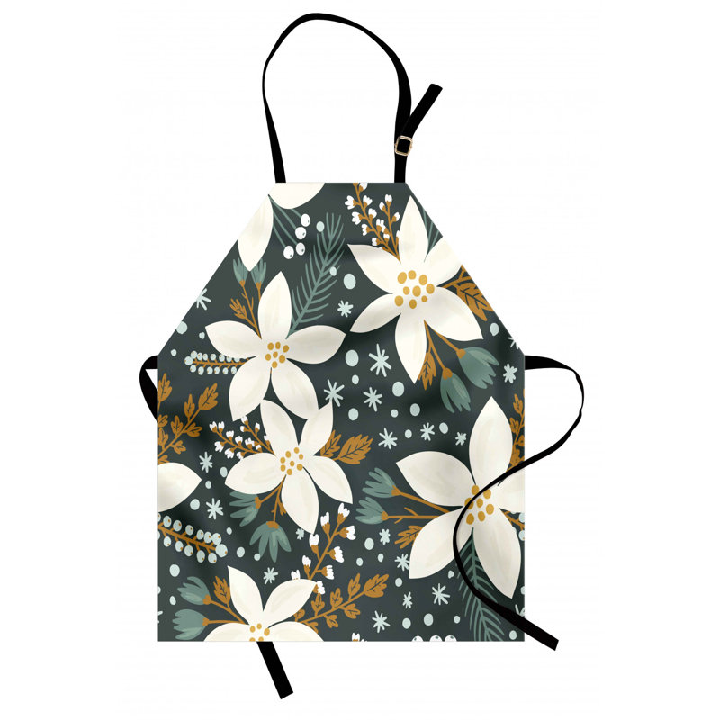 Floral Bib Apron
