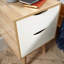 Kennedy 2 Drawer Bedside Storage Table-1177737541