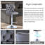 Tabouret de bar pivotant à hauteur réglable Zager-26442931-61844851-26442942