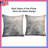 Silver Abstract Texture Double Sided Throw Pillows-128573446