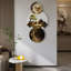 Art mural avec horloge murale
