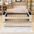 Ornie Wood Upholstered Daybed with Storage Armrests, Trundle and Integrated Bluetooth Audio System-345679677-345679666