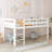 Loft Bed Low Loft Beds with Ladder-1607448499