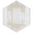 Palazzo Hex 14" x 16" Porcelain Stone Look Singular Floor and Wall Tile-70796750