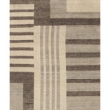Nautical Handmade Wool Geometric and Striped Area Rug