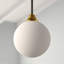 Luminaire suspendu sphère 1 lumière Hallas