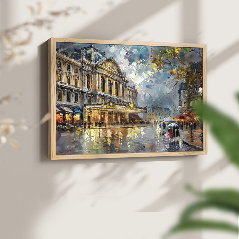 Série paysage - CIX - Reproduction encadrée - Restickable, Naturel, H 11 po x l 14 po