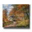«Kaula Covered Bridge» par Bill Makinson - reproduction d'art sur toile tendue-1534029210