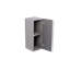 Armoire murale de rangement modulaire Premium Garage, porte à fermeture douce, poignées intégrées, fabrication de boîte en contreplaqué robuste, organisateur d'outils et d'équipement, 12 po