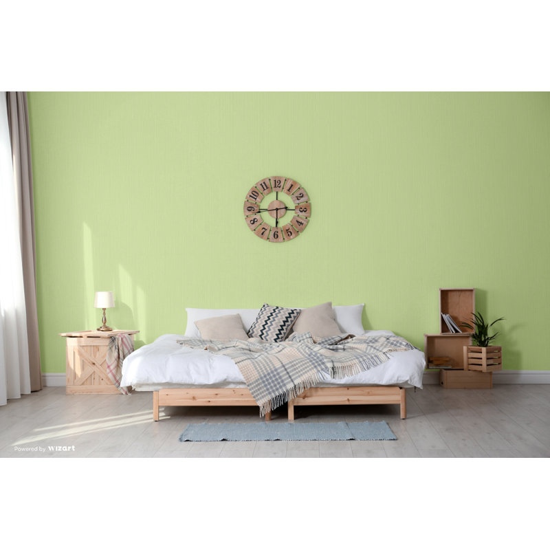 Stria 10m x 53cm Wallpaper Roll, Green