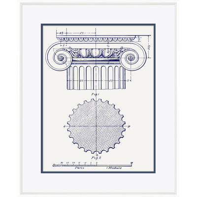White Ionic 5 Framed