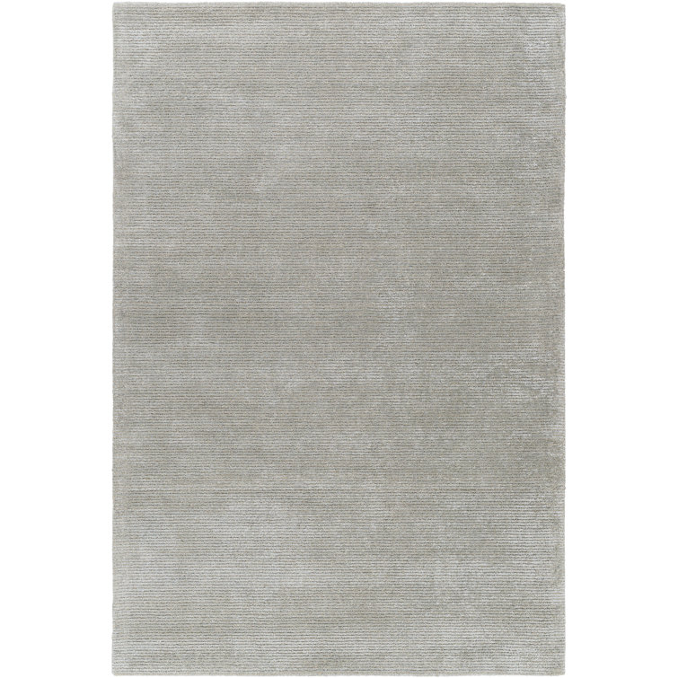 Tapis en viscose / laine touffeté à la main Babet