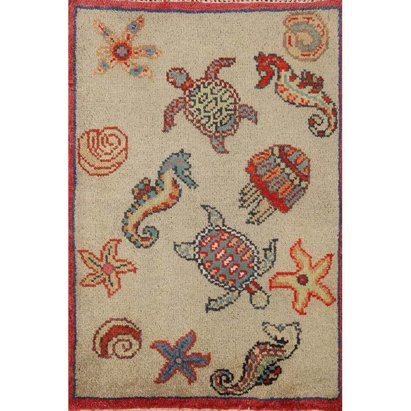 Tapis décoratif animaux Art Deco 2 x 3