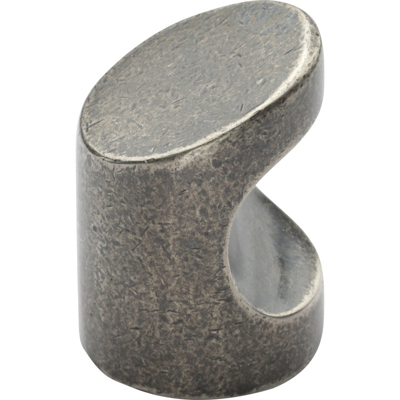 Poignée rustique, Bronze blanc moyen