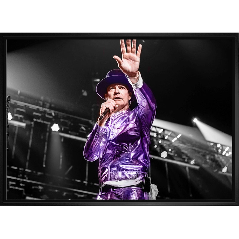 The Tragically Hip 20 x 29, toile encadrée gord mauve-H
