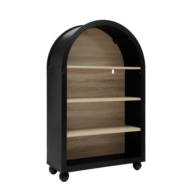 Kids Small Bookcase Arched Bookshelf