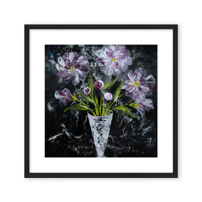 Nature Inspired "Twilight Bouquet" Canvas Wall Art By 