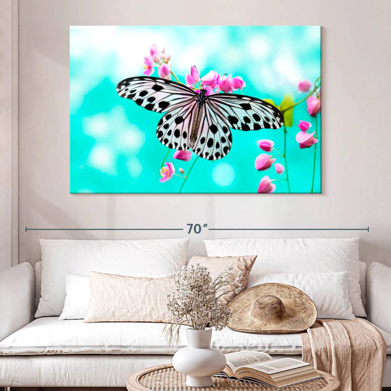 Brampt papillon élégance, H 34 po x l 51 po