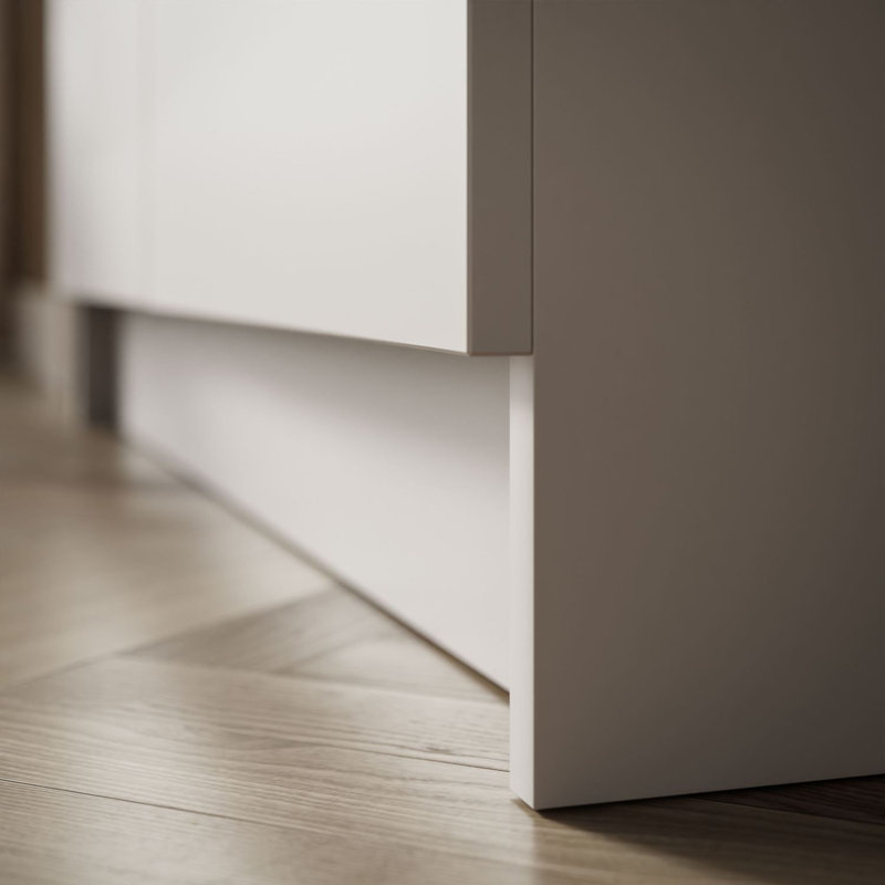 2 Door Wardrobe, Handleless system