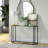 121.9cm Glass Top Console Table-59555919