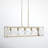 Darlington 5 - Light Kitchen Island Chandelier Dimmable Linear Chandelier-250328767