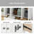 35.51'' Single Bathroom Vanity Base Only-97919560