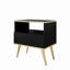 54cm W Manufactured Wood Bedside Table-532200752