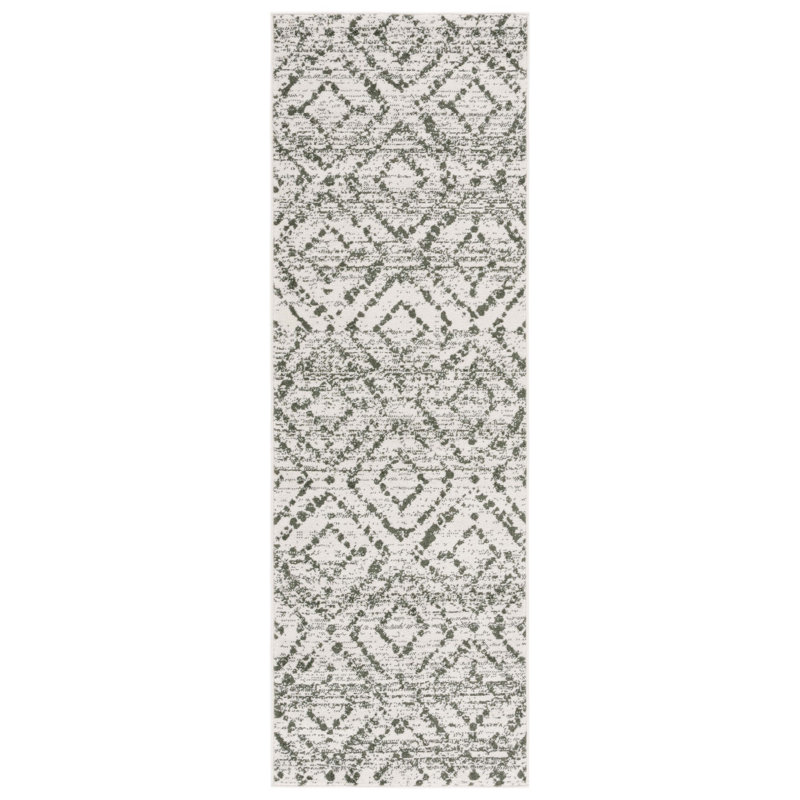 Kellisa Performance Geometric Rug, Runner 2'6" x 8'