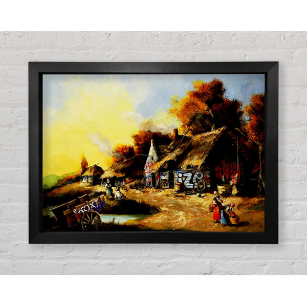 Bright Star Countryside Graffiti - Single Picture Frame Print | Wayfair ...