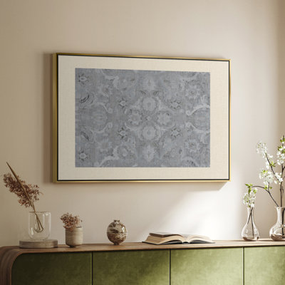 «Abstract Vintage - I - Floater Frame, reproduction sur toile»