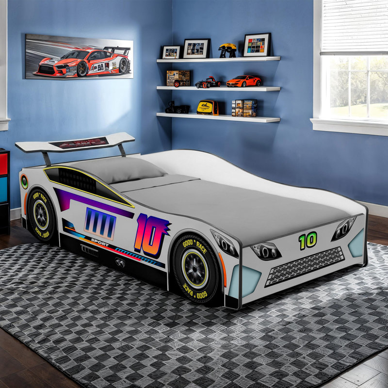 Ashelly Race Car Platform Bed