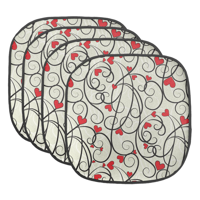 Coussin de siège papillon