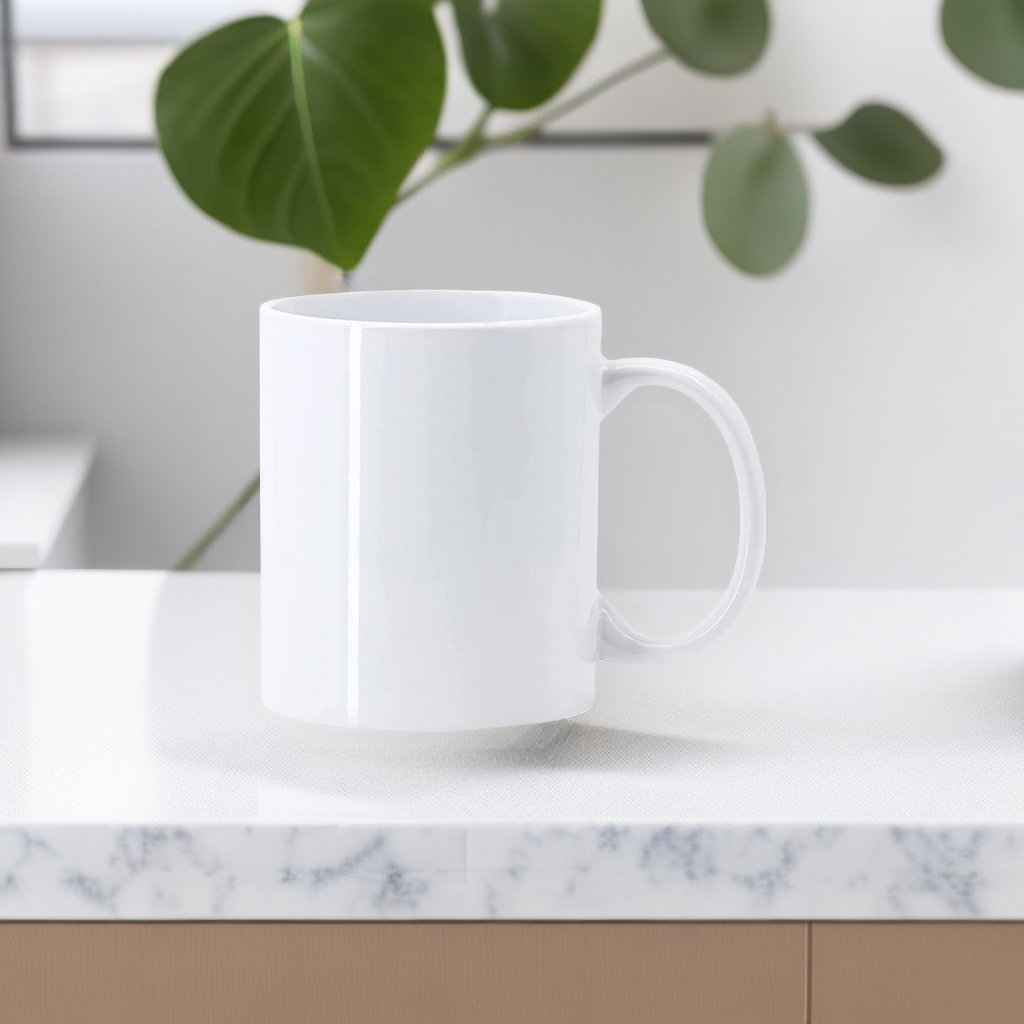 11oz White Sublimation Blanks Mugs Ceramic Coated - China Blank Mugs and  White Mug price