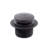 SUPPLYGIANT Tip Toe Bath Drain Assembly, 1-1/2 Inch Drain Stopper, Nickel Plated Finish-118644591