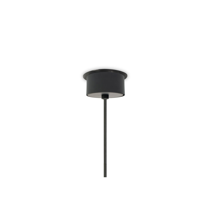 Swirl 1 - Light Pendant, Matte Black, E26, Natural Beech