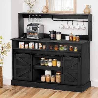 Armoire-bar de style campagnard 51,9 po Piter