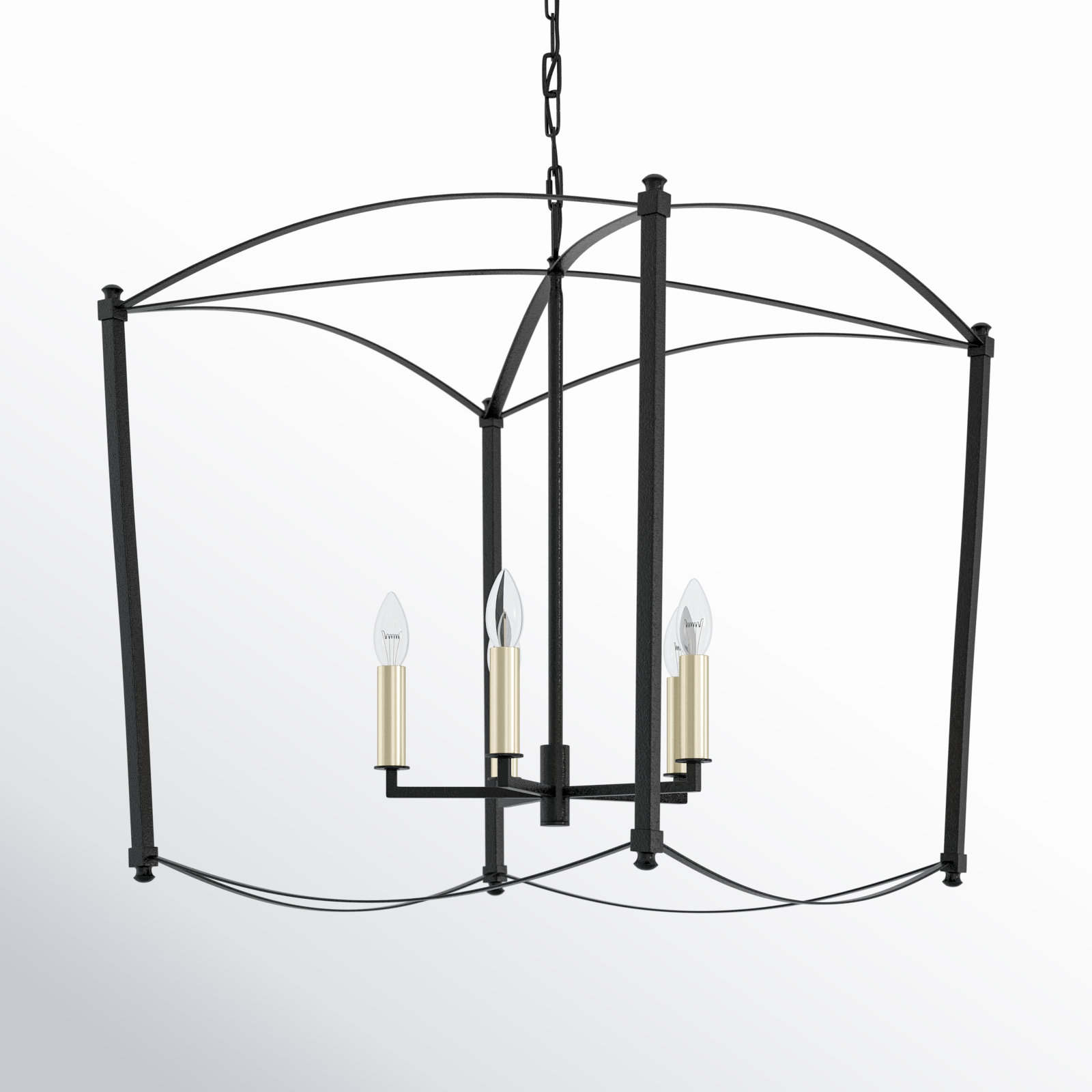 Olive 5-Light Chandelier, Smith Steel