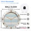 Horloge murale horloge murale 12 po