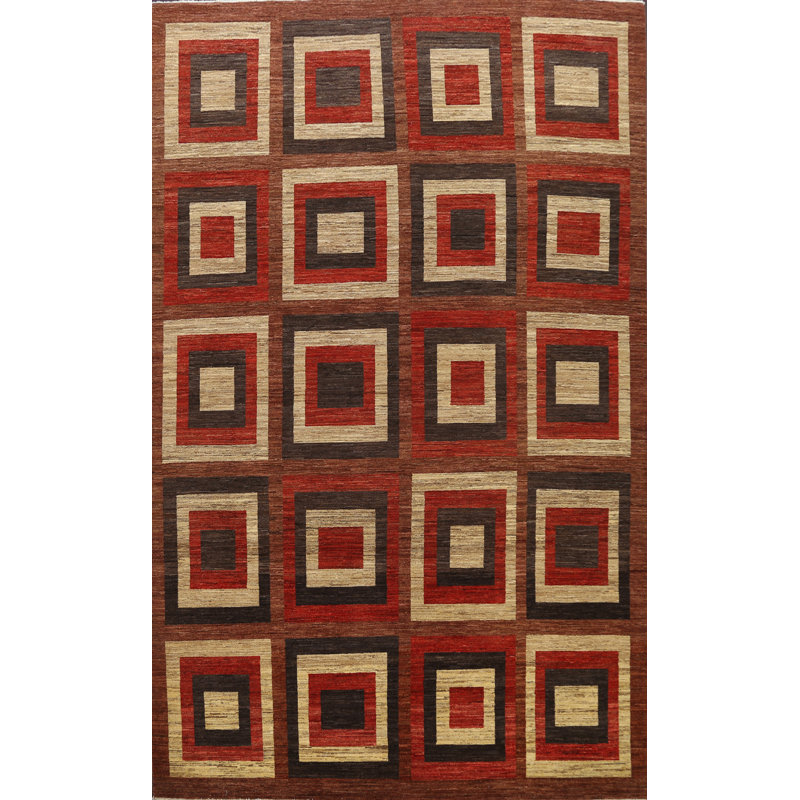 One-of-a-Kind 8'9" X 12'1" New Age Wool Area Rug in
