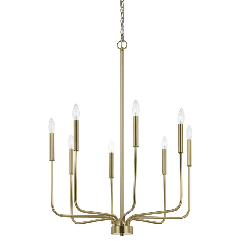 Lustre traditionnel / classique à 8 lumières Halime