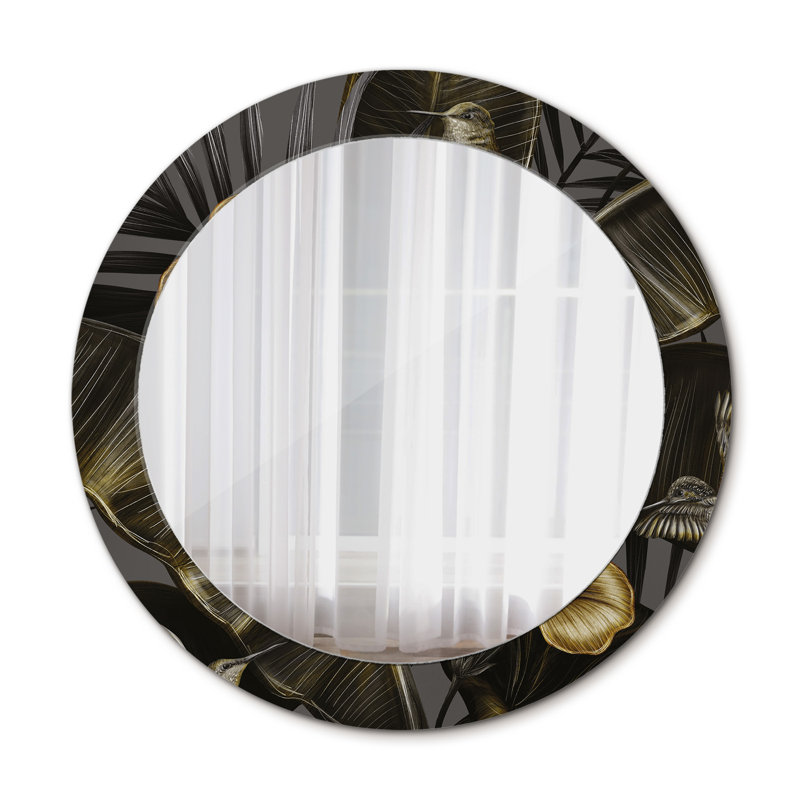 Huldar Glass Flat Wall Mirror