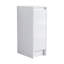 Combinaison d'armoire de rangement autoportante 72 po, portes et tiroirs à fermeture en douceur, blanc brillant, contreplaqué, emballage KD (convient pour la salle de bain, la cuisine, la salle d'étude, la chambre à coucher, etc.)