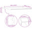 VidaXL Polyester Cover Retractable Patio Awning-125829489-125829486