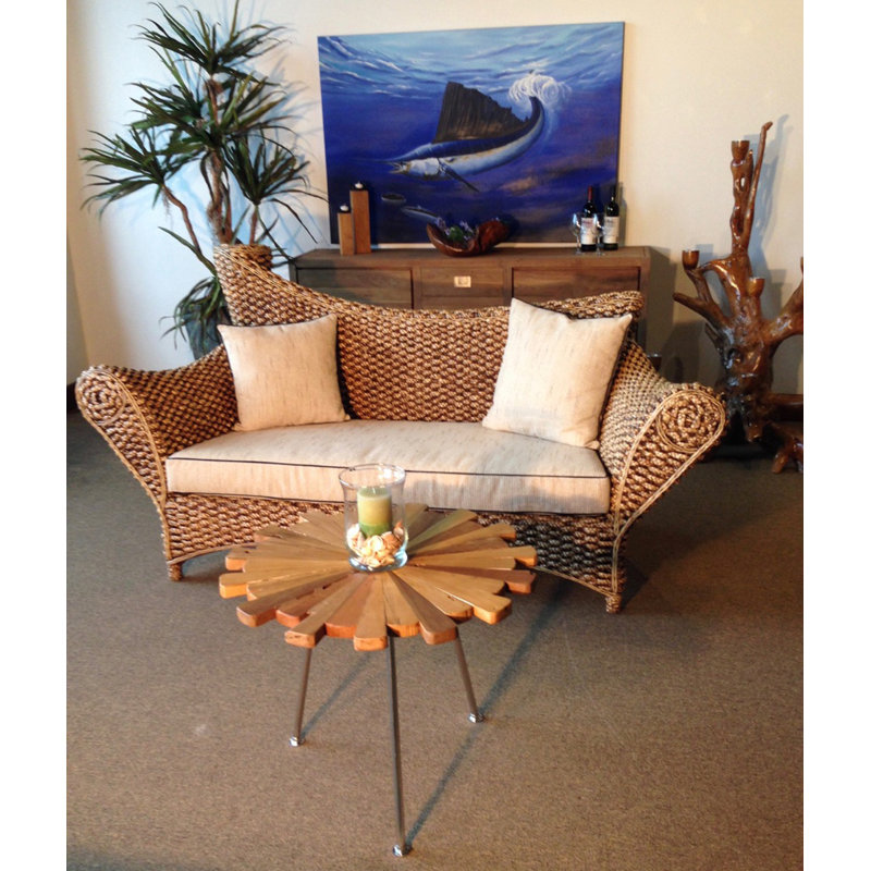 Solid Wood Top End Table