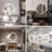 Gaulrapp Frameless Rounded Anti Fog LED Lighted Dimmable Wall Mounted Bathroom Vanity Mirror-2083067517