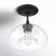 Plafonnier 1 lumière Lani noir mat Lani-234823154