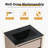 Kohlten 24" Wall-Mounted Single Bathroom Vanity Set, Floating Bathroom Vanity with 2 Drawers, Ceramic Basin Sink Top-86773711
